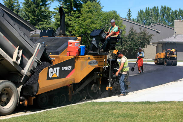 Residential Paver Driveway in North Middletown, NJ